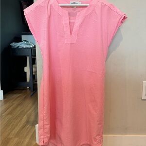 Vineyard Vines Pink and White Striped Top